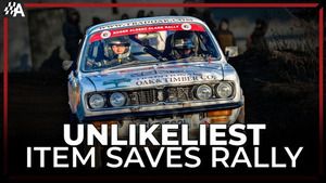 Unlikeliest item saves rally - RAC Rally: Day 3